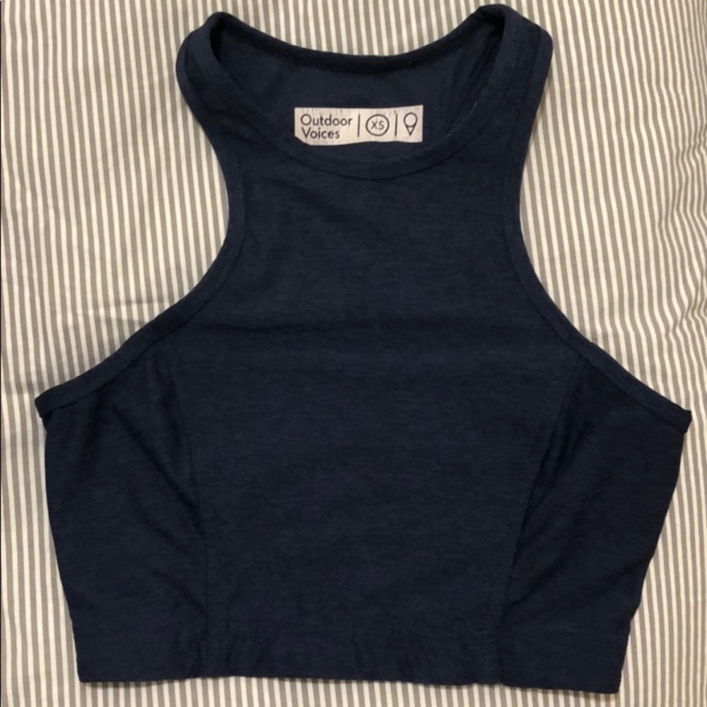 Outdoor Voices Athena Crop Top